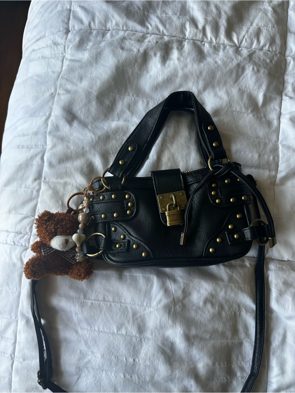 Studded Lock Mini Bag - Picture 2 of 5